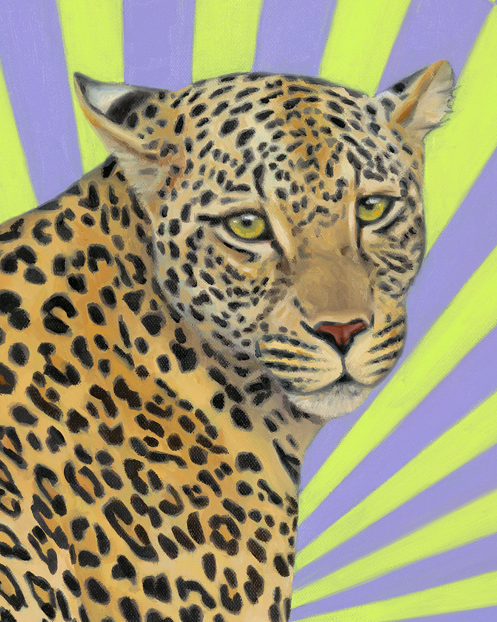 Spot the Leopard Fine Art Print