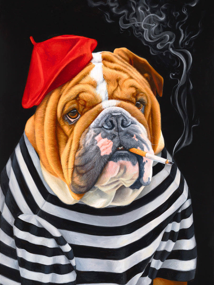 Pardon My French Fine Art Print