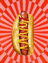 Hot Dog! greeting card