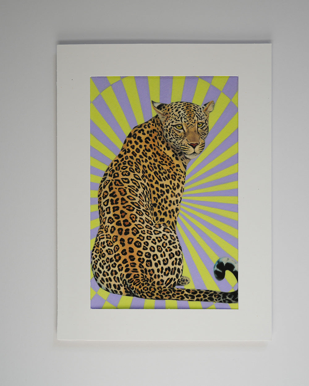 Spot the Leopard Greeting Card