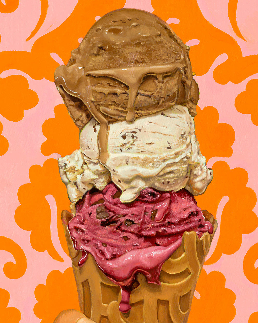 We All Scream Fine Art Print