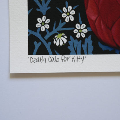 Death Cab for Kitty Fine Art Print
