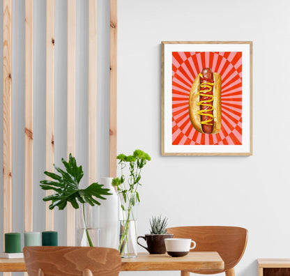 Hot Dog! Fine Art Print